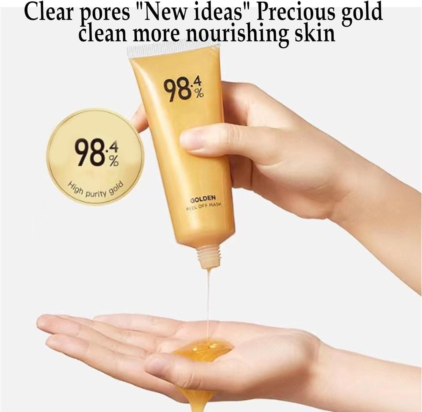 Korean Gold Peel-Off Mask- Buy 1 Get 1 Free